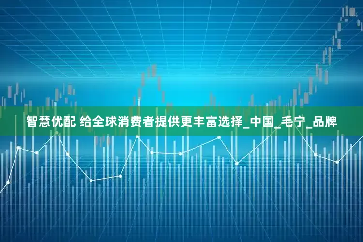 智慧优配 给全球消费者提供更丰富选择_中国_毛宁_品牌
